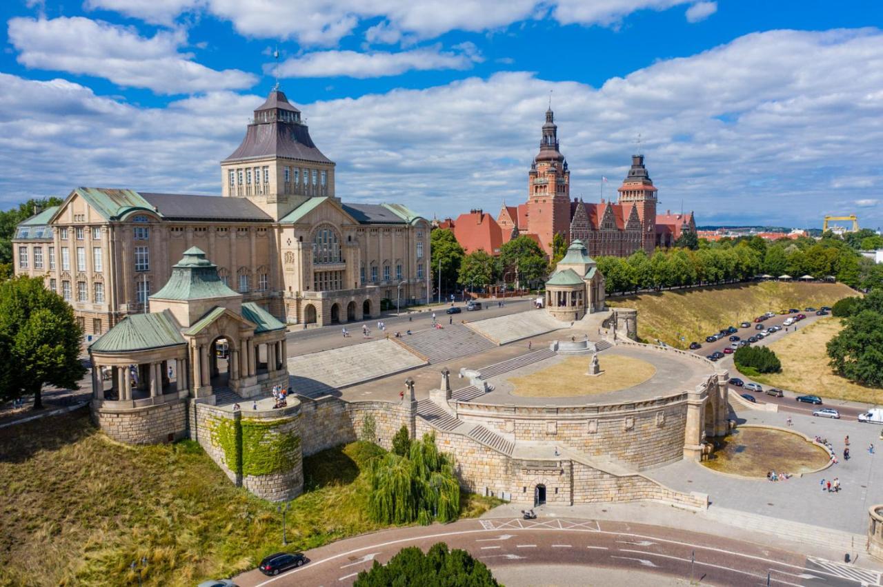 Apartament Przy Starym Miescie Szczecin Buitenkant foto